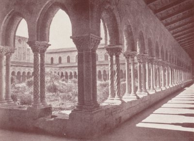 Sisilia: Luostari, Monreale (s/w-kuva) tekijältä Italian Photographer