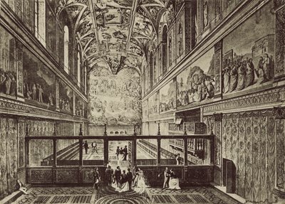 1500-luvulla rakennettu Sikstuksen kappeli, J de Dolci tekijältä Italian Photographer