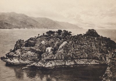 Taormina, Isola S Nicola (s/w valokuva) tekijältä Italian Photographer