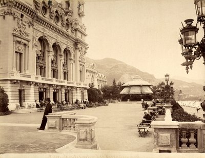 Merenrantaterassi lähellä Monte Carlon kasinoa, Monacossa tekijältä Italian Photographer