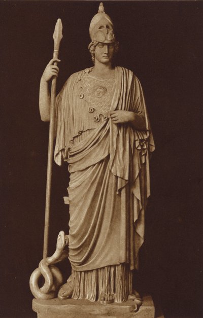 Minervan patsas Vatikaanin museossa, Roomassa tekijältä Italian Photographer