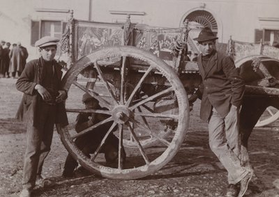 Tyypillinen sisilialainen kärry, 1920 tekijältä Italian Photographer