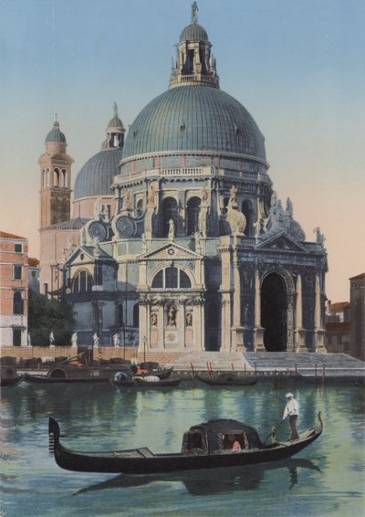 Venetsia, Salute kirkko (värillinen kuva) tekijältä Italian Photographer