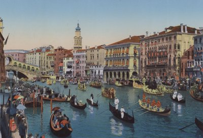 Venetsia, regatat Grand Canalilla (värillinen kuva) tekijältä Italian Photographer