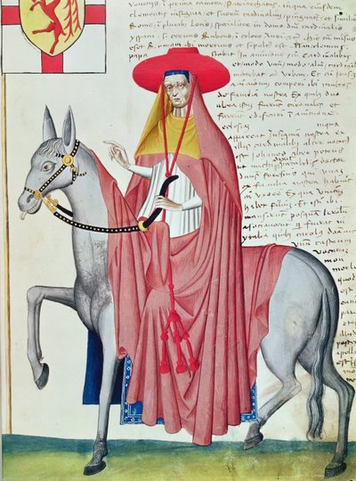 Piispa Codex Capodilistasta (vellum) tekijältä Italian School