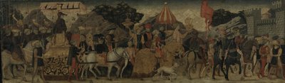 A Triumph, n. 1450 (tempera paneelissa) tekijältä Italian School