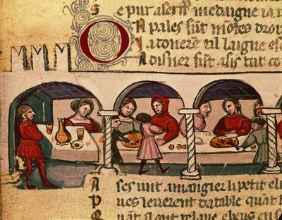 Ateria majatalossa Codex Entree dEspagnelta tekijältä Italian School