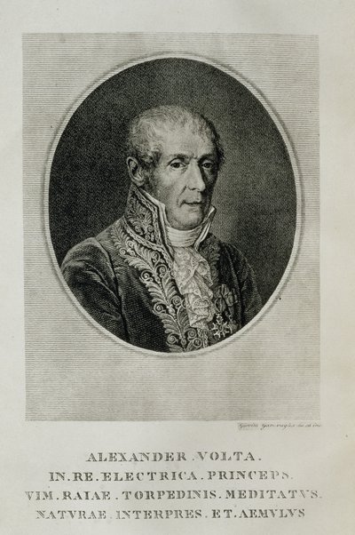 Alessandro Giuseppe Antonio Anastasio Volta (1745-1827), LOpera Alessandro Volta, Milano, 1927 tekijältä Italian School
