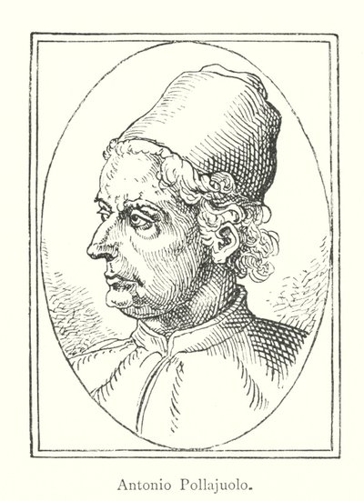 Antonio Pollajuolo (kaiverrus) tekijältä Italian School