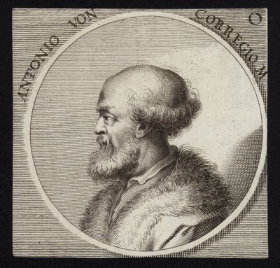 Antonio da Correggio tekijältä Italian School