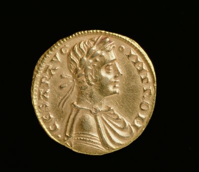 Fredrik II:n Augustalis (1198-1250), Sisilian kuningaskunta ja Etelä-Italia, Messinan rahapaja, 1231-50 (kääntöpuoli) (kulta) (kääntöpuoli katso 168053) tekijältä Italian School