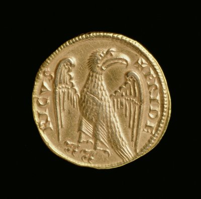 Fredrik II:n Augustalis (1198-1250), Sisilian kuningaskunta ja Etelä-Italian kuningaskunta, Messinan rahapaja, 1231-50 (kääntöpuoli) (kulta) (kuosi 168052) tekijältä Italian School