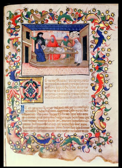 Pankkitoiminta, Veneto-Bolognese School (pienikokoinen) (katso myös 60917-19) tekijältä Italian School