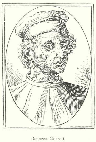 Benozzo Gozzoli (kaiverrus) tekijältä Italian School