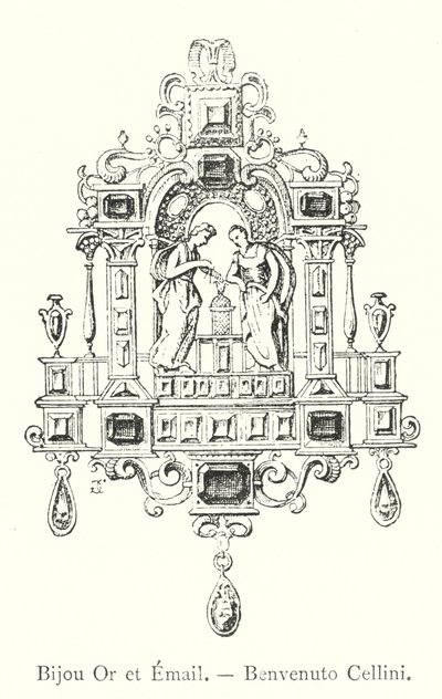 Bijou Or et Email, Benvenuto Cellini (kaiverrus) tekijältä Italian School