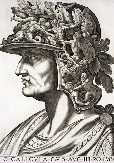 Caligula Caesar (12-41 jKr.), 1596 tekijältä Italian School