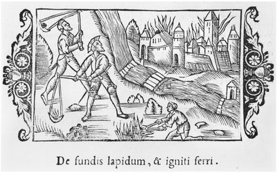 Kaupungin vangitseminen tulipalossa, kuvitus Olaus Magnuksen (1490-1558) teoksesta Northern Nations History, julkaistu Roomassa, 1555 tekijältä Italian School