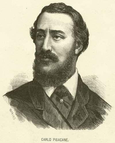 Carlo Pisacane (kaiverrus) tekijältä Italian School