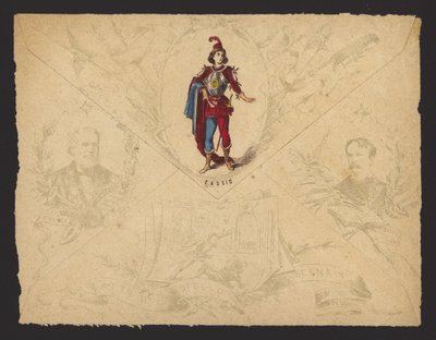 Cassio, Giuseppe Verdin Otello-oopperasta, William Shakespearen näytelmän pohjalta (värilitho) tekijältä Italian School