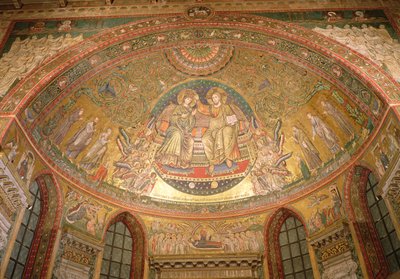 Kristus istui (mosaiikki) tekijältä Italian School