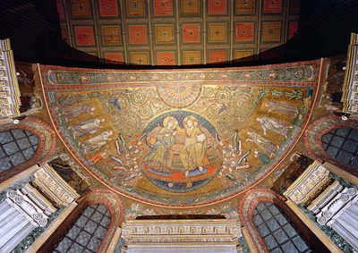 Kristus istui (mosaiikki) tekijältä Italian School