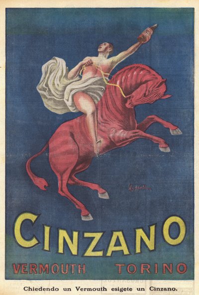 Cinzano Vermouth Turin (värilitro) tekijältä Italian School