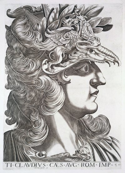 Claudius Caesar (10 eKr.-54 jKr.) tekijältä Italian School