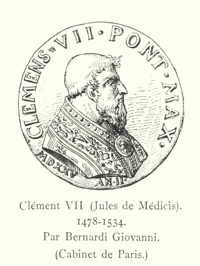 Clement VII, Jules de Medicis tekijältä Italian School