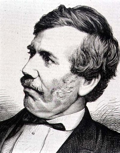 David Livingstone (1813-73) Skotlantilainen lähetyssaarnaaja ja Afrikan tutkimusmatkailija (kaiverrus) tekijältä Italian School