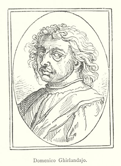 Domenico Ghirlandaio (kaiverrus) tekijältä Italian School