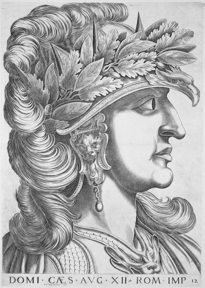 Domitianus Caesar (51-96 jKr.), 1596 tekijältä Italian School