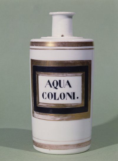 Eau de Cologne -pullo, 1800-luvun alku (keraaminen) tekijältä Italian School