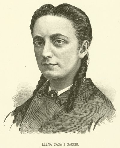 Elena Casati Sacchi (kaiverrus) tekijältä Italian School