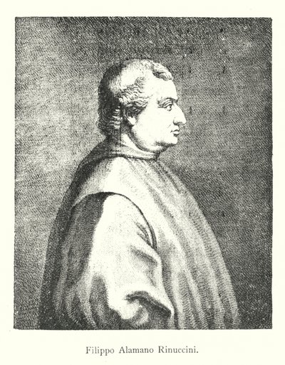 Filippo Alamano Rinuccini (kaiverrus) tekijältä Italian School