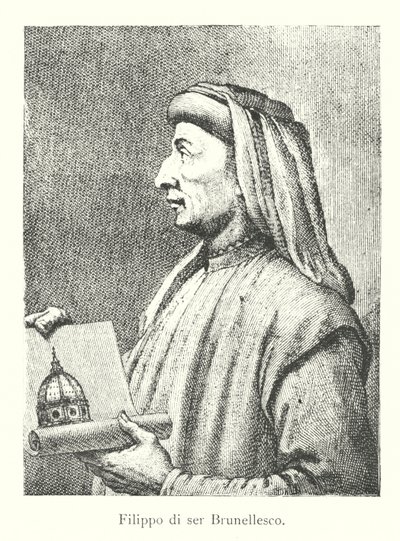 Filippo di ser Brunellesco (kaiverrus) tekijältä Italian School