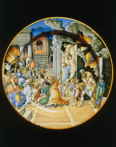 Troijan tuli, Urbinon valmistus, levy tekijältä Italian School