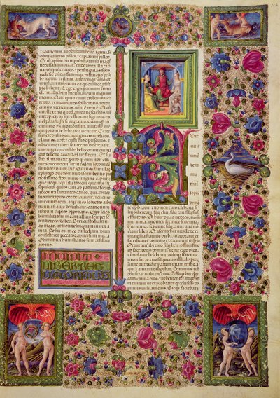 Fol.112r Ensimmäinen Kuninkaiden Kirja, Borso d