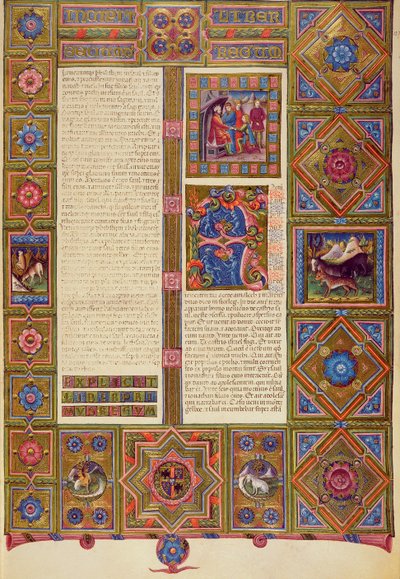 Fol.127r The Second Book of Kings, Borso d