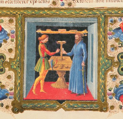 Fol.208r Pyhän Paavalin kirje Timoteukselle, Borso d