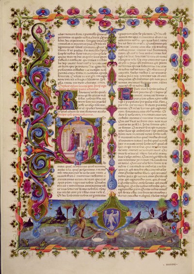 Fol.233v Pyhän Johanneksen kirje apostoleille, Borso d