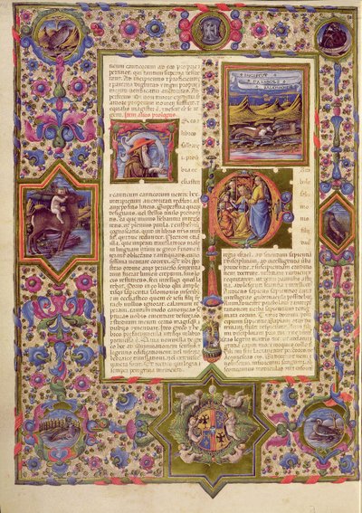Fol.280r Ecclesiasticuksen luvun avaus, Borso d