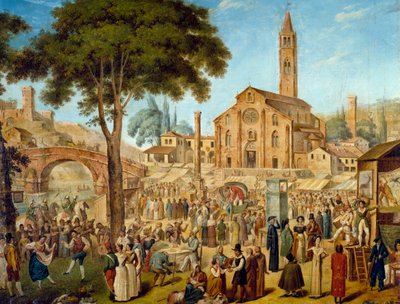 Folkfestivaali Lodi Vecchiossa, Italiassa tekijältä Italian School