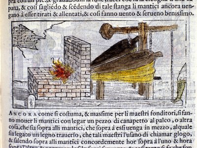 Forge - Biringuccion "Pirotechniassa". tekijältä Italian School