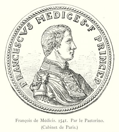 Francois de Medicis tekijältä Italian School