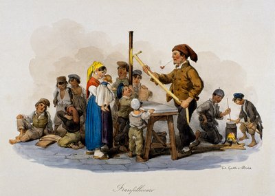 Franfellicaro (kovien karkkien valmistaja ja myyjä), Italia. tekijältä Italian School