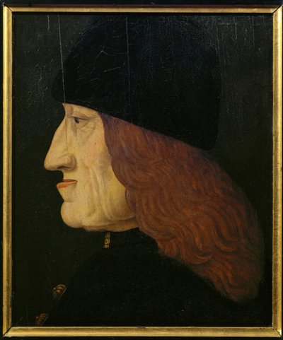 Friedrich III, keisari Pyhä Rooman valtakunta Milano ... tekijältä Italian School