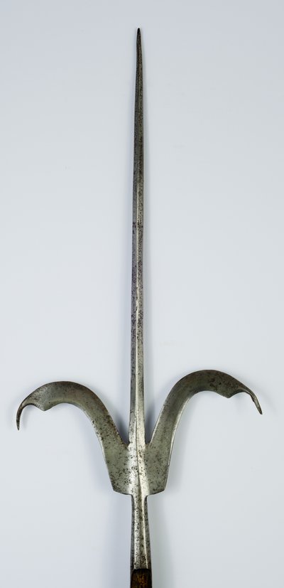 Friuli-keihäs, n. 1600 (teräs ja puu) tekijältä Italian School