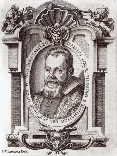 Galileo Galilein esikuva Il Saggiatorelle, julkaistu vuonna 1623 tekijältä Italian School