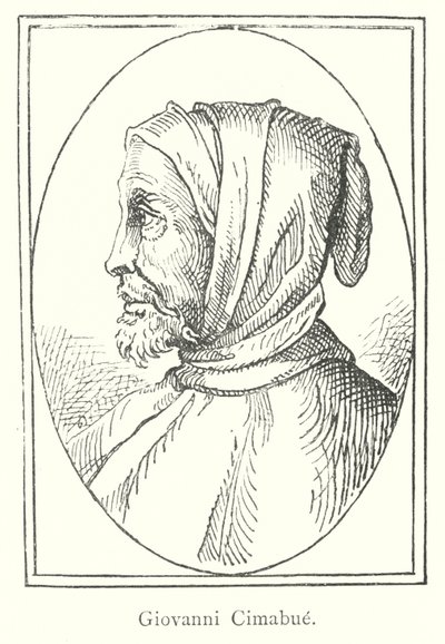 Giovanni Cimabue (kaiverrus) tekijältä Italian School