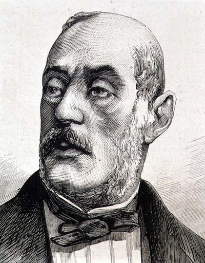 Giuseppe Ferrari (1811-1876) italialainen historioitsija ja poliittinen filosofi (kaiverrus) tekijältä Italian School